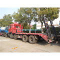 Dongfeng 8x4 flatbed excavator transport truck